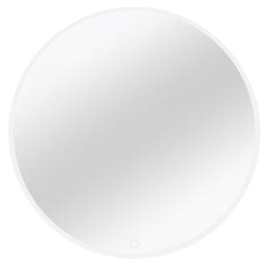 Zrkadlo s osvetlením ELISTUL A, 60x60, biela