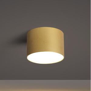 BRILAGI - Vonkajšie stropné svietidlo FORIS LED/9W/230V priemer 9 cm zlaté IP44
