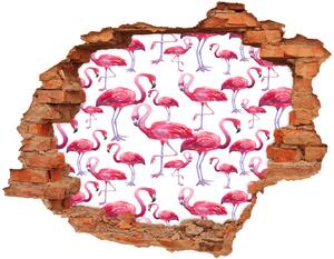 Diera 3D fototapeta na stenu Flamingos nd-c-116196746