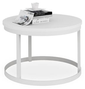 Konferenčný stolík RINEN, 55x36x55, biela