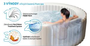 Marimex | Vírivý bazén Pure Spa - Bubble HWS + Solárna sprcha UNO 20 l | 19900167