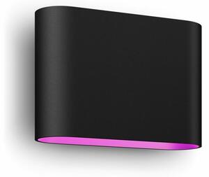 Philips Hue Dymera vonkajšie nástenné LED svietidlo 10,2W 2000-6500K, čierna