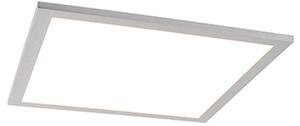 Stropné svietidlo oceľové 40 cm vrátane LED a diaľkového ovládača - Liv