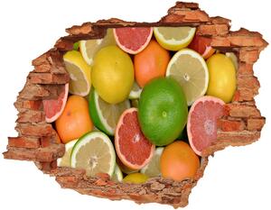 Fototapeta diera na stenu 3D Citrusové ovocie nd-c-75213206