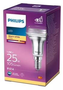 LED reflektorová žiarovka Philips R50 E14/1,4W/230V 2700K