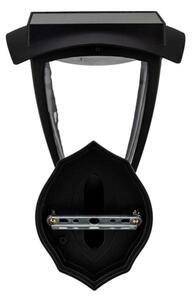 LED solárne nástenné svietidlo LED/2W/3,7V 3000/6000K IP65 2200 mAh čierna