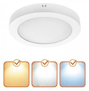 LED stropné svietidlo SIGARO LED/18W/230V 3000/4000/6500K pr. 22 cm biela