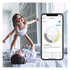 SADA 2x LED RGBW stmievateľné žiarovky A60 E27/9W/230V 2200-6500K Wi-Fi + diaľkový ovládač - WiZ