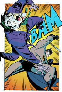 Umelecká tlač Joker and Batman fight