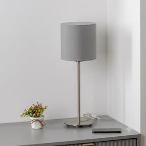Brilagi - LED stolná lampa NUBILA 1xE27/60W/230V svetlosivá