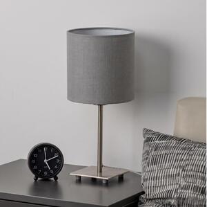 Brilagi - LED stolná lampa NUBILA 1xE27/60W/230V svetlošedá