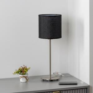 Brilagi - LED stolná lampa NUBILA 1xE27/60W/230V čierna