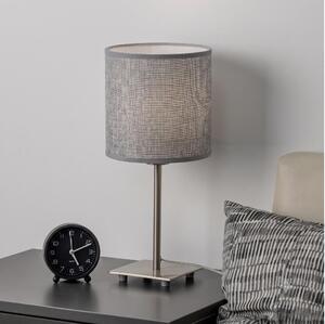 Brilagi - LED stolová lampa NUBILA 1xE27/60W/230V sivá