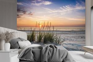 Fototapeta Západ slnka na pláži Materiál: Vliesová, Rozmery: 200 x 140 cm