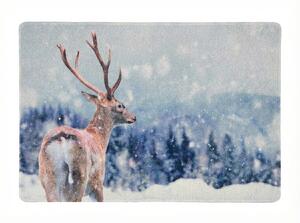 Vianočná rohožka WILD IN WHITE 38x58 cm - viac variantov Varianta: Jeleň