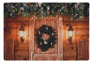 Vianočná rohožka RUSTIC WELCOME 38x58 cm - viac variantov Varianta: Veniec