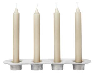 Ferm Living Svietnik Soothe 4, aluminium