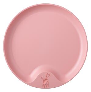 Detský tanier Mio Deep Pink
