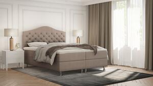 Elegantná posteľ LADY - 180x200, béžová