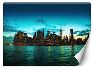 Fototapeta Manhattan pri západe slnka Materiál: Vliesová, Rozmery: 200 x 140 cm