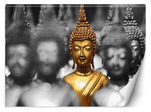 Fototapeta Golden Buddha Materiál: Vliesová, Rozmery: 200 x 140 cm