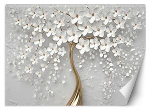 Fototapeta Abstraktný kvitnúci strom Materiál: Vliesová, Rozmery: 200 x 140 cm