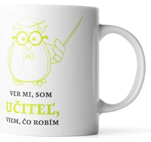 Sablio Hrnček Ver mi, som učiteľ viem čo robím - 330 ml - standard