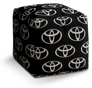Sablio Taburet Cube Toyota Pattern - 40x40x40 cm