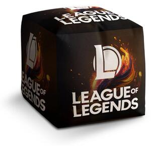 Sablio Taburet Cube League of Legends Abstract - 40x40x40 cm