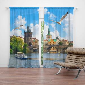 Sablio Záves Praha Karlov most 2: 2ks 140x250cm