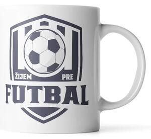 Sablio Hrnček Žijem pre futbal - 330 ml - standard