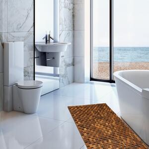 Kúpeľňová rohož Acacia Mosaic s certifikátom FSC®