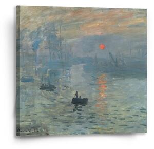 Sablio Obraz Impresia, východ slnka - Claude Monet - 50x50 cm