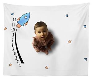 Sablio Míľniková deka Raketa: 100x100 cm