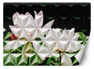 Fototapeta Geometrický lotosový kvet Materiál: Vliesová, Rozmery: 200 x 140 cm
