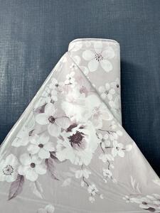 Ervi bavlna š.240cm - Maľované fialový kvety - 25184-26, metráž