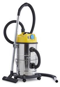 Klarstein Reinraum 3-in-1, priemyselný vysávač, 1800 W, 30 l, ušľachtilá oceľ