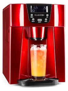 Klarstein Ice Volcano 2 G, výrobník ľadu, 12 kg/24 h, zariadenie na výrobu ľadu, LED, červený