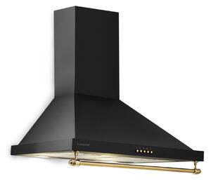 Klarstein Montblanc 60, digestor, 60 cm, nástenný, 599 m³/h, LED, lišta, čierny