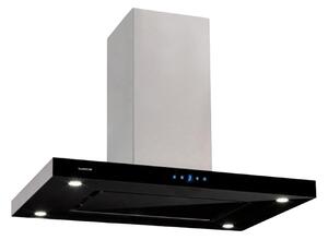 Klarstein Valeria ostrovný digestor 90 cm 642 m³/h odsávanie Touch LED sklo nerez