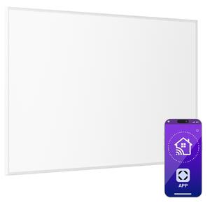 Klarstein Wonderwall 600 Smart, infračervený ohrievač, 60 x 100 cm, 600 W, týždenný časovač, IP24, biely