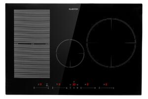 Klarstein Delicatessa 77 Hybrid, vstavaná indukčná varná doska, 7000 W, 4 zóny, čierna