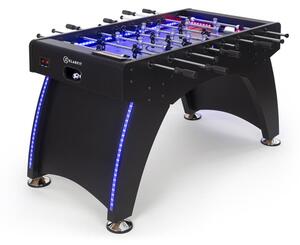 KLARFIT Arrowhead, stolný futbal, 117 x 68, LED osvetlenie, automatické počítanie gólov, čierny