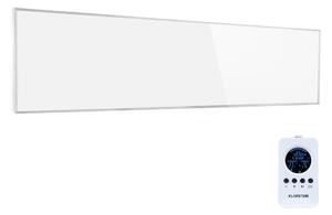 Klarstein Wonderwall Air 36, infračervený ohrievač, 120 x 30 cm, 360 W, nástenná montáž, diaľkový ovládač, biely