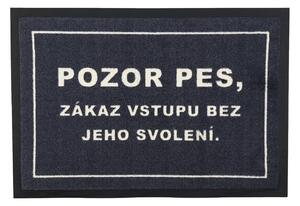 GDmats , TRHÁK: Rohožka so psím dovolením 40x60 cm - na von aj na doma, 40x60, šedá