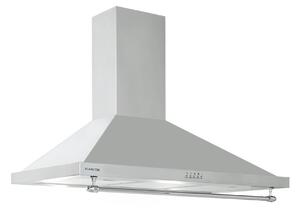Klarstein Montblanc 90, digestor, 90 cm, nástenný, 599m³/h, LED, lišta, biely