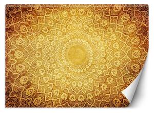 Fototapeta Orientálna zlatá mandala Materiál: Vliesová, Rozmery: 200 x 140 cm
