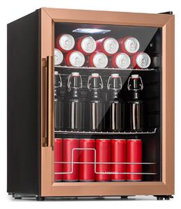 Klarstein Beersafe XL, chladnička, 60 l, 2 police, dvojitá izolácia panoramatických dvierok, nehrdzavejúca oceľ