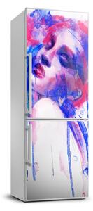 Foto tapeta na chladničku Abstrakcie žena