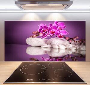 Panel do kuchyne Ružová orchidea pl-pksh-120x60-f-82457632